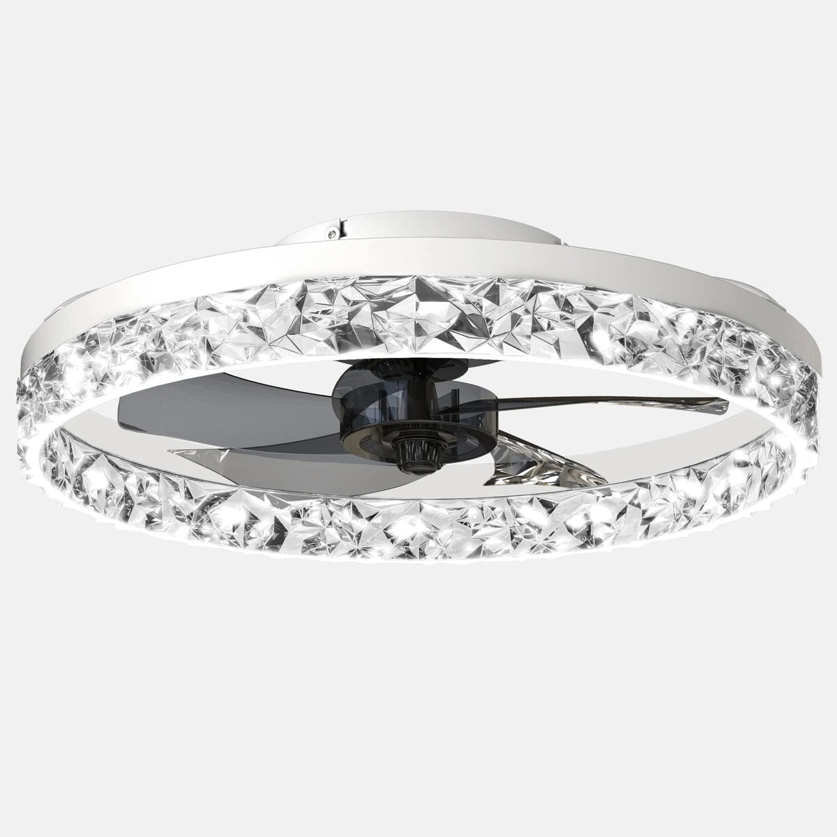 Belluno Low Profile Ceiling Fan with Light for Kitchen – App Control – detail view 7