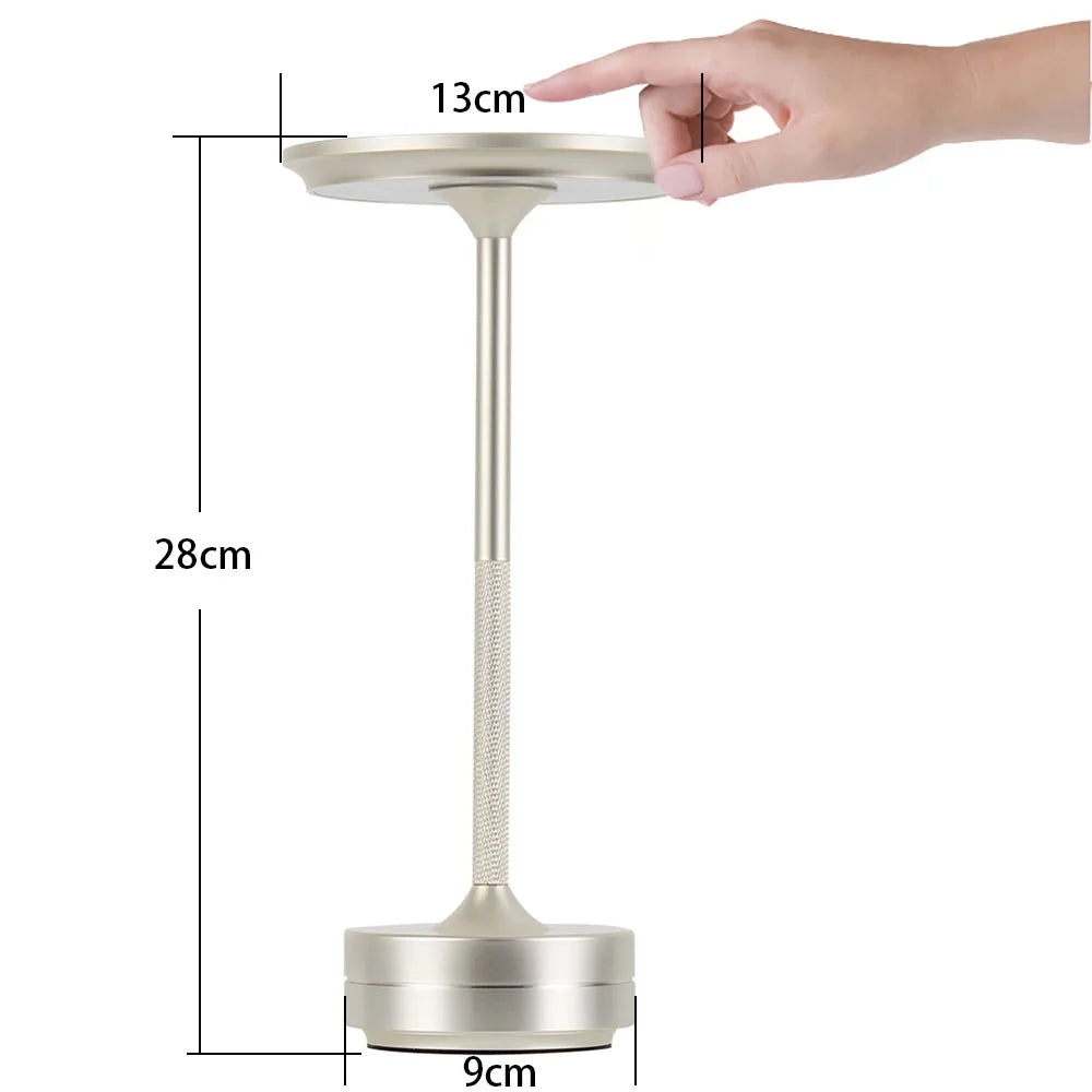 Mora Curve Aluminum Desk Lamp – Rechargeable – product detail 9
