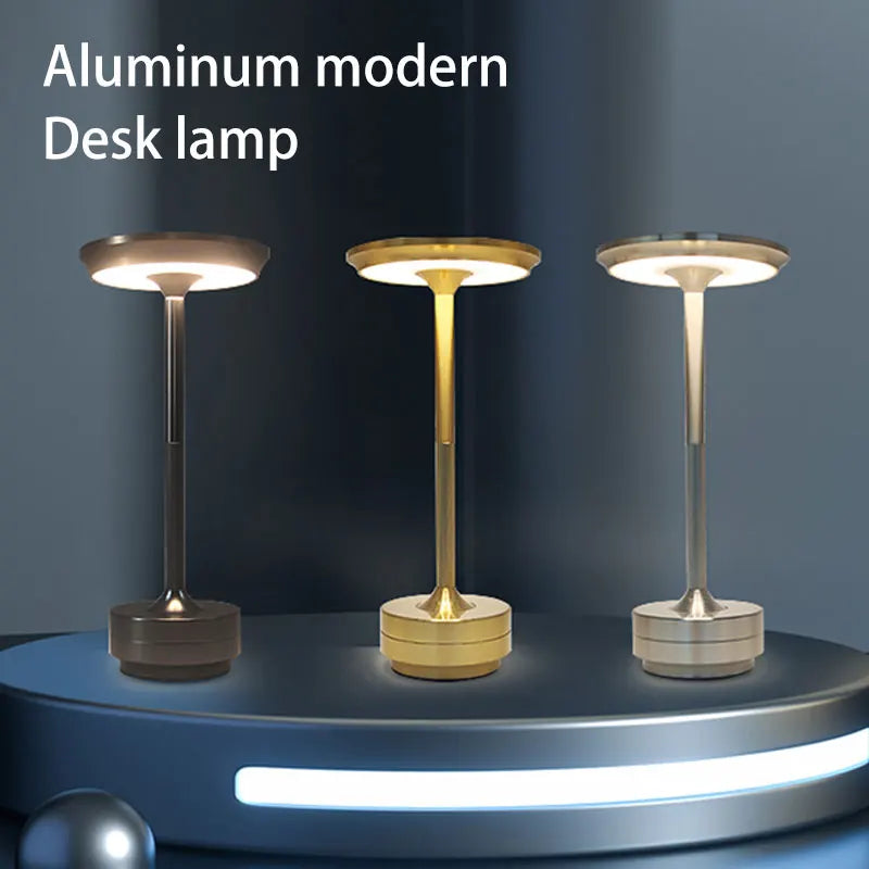 Mora Curve Aluminum Desk Lamp – Rechargeable – product detail 2