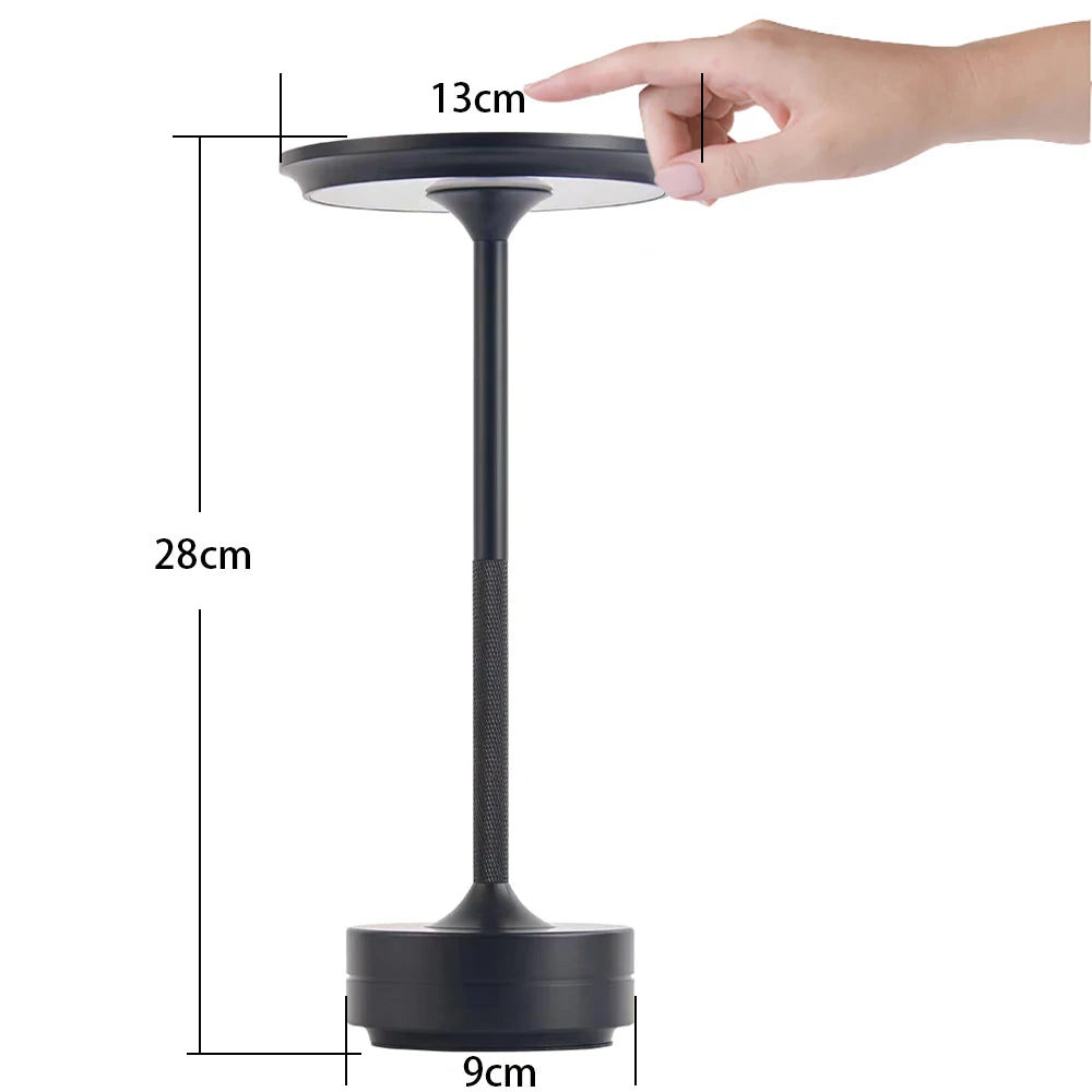 Mora Curve Aluminum Desk Lamp – Rechargeable – product detail 7