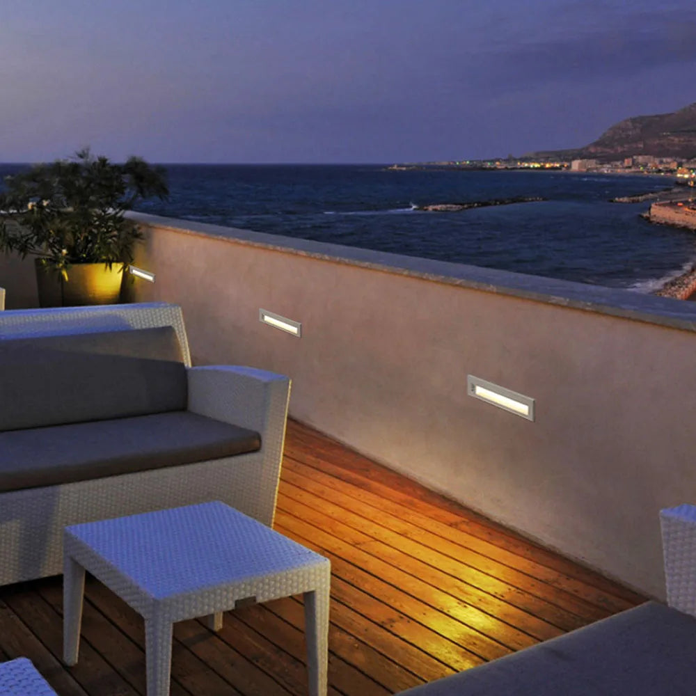 Helios 12W Outdoor Step Light for Exterior Wall – IP65