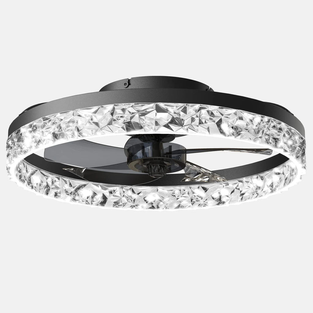 Belluno Low Profile Ceiling Fan with Light for Kitchen – App Control – detail view 9