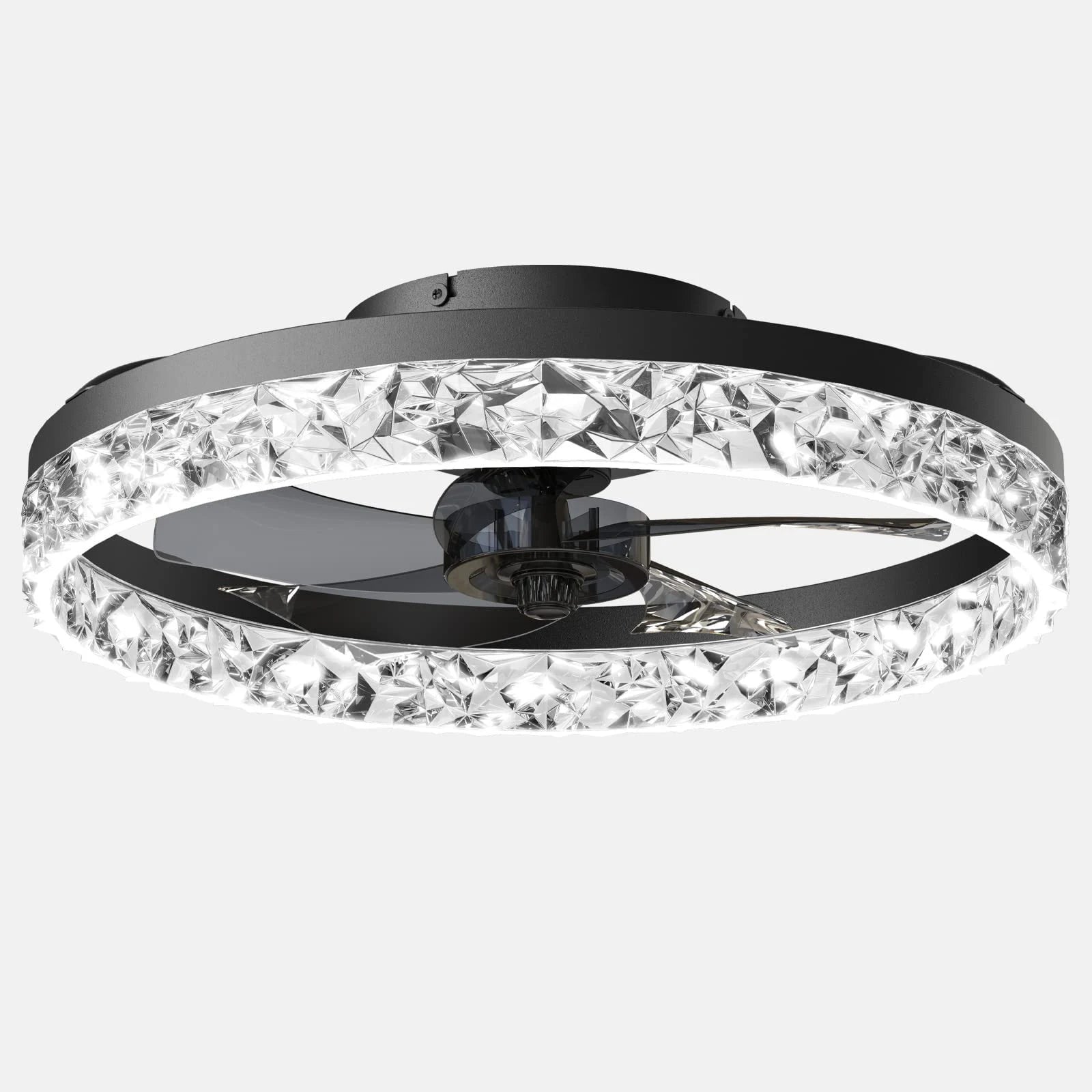 Belluno Low Profile Ceiling Fan with Light for Kitchen – App Control – detail view 9