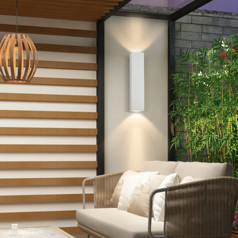 Firenze Aluminum Outdoor Wall Light for Porch – IP67 – detail view 3