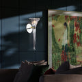 Crystal Wall Sconce – Modern for Bathroom, Bedroom & Bedside, Living Room | Calista Line by Evenlyr