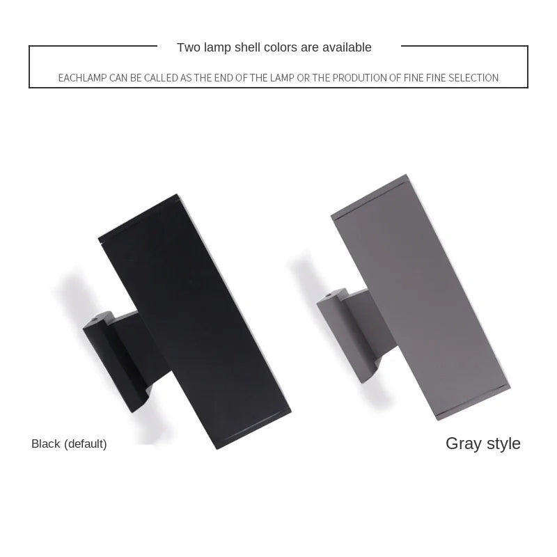 Doria Double-Headed COB Outdoor Wall Light – IP65 Aluminum