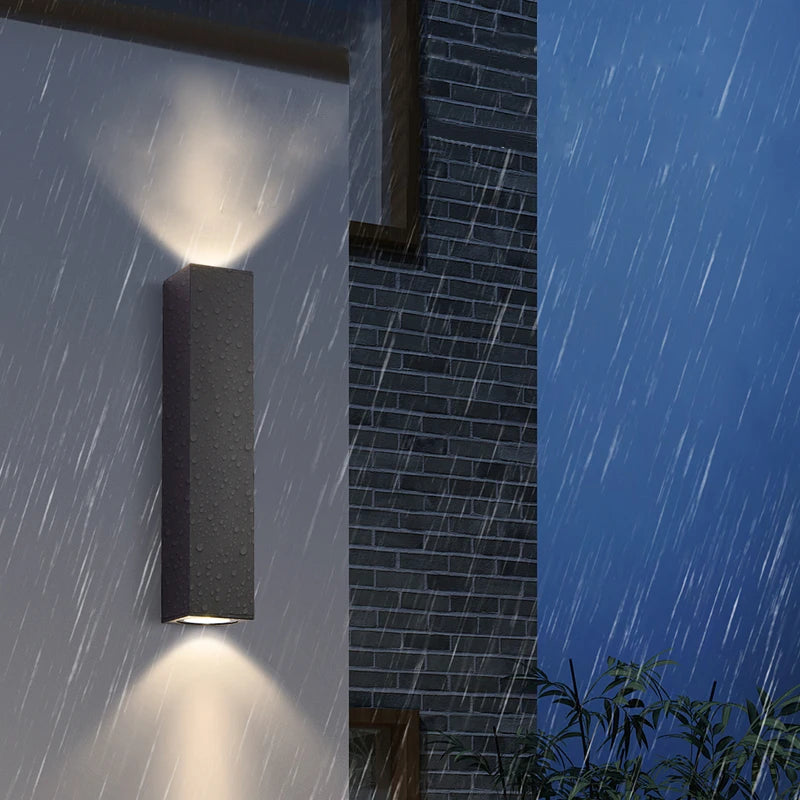 Firenze Aluminum Outdoor Wall Light for Porch – IP67 – product view