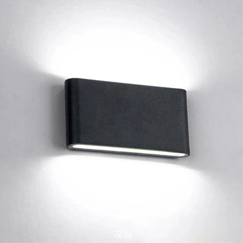 Tivoli 6W Up-and-Down Outdoor Wall Light for Courtyard