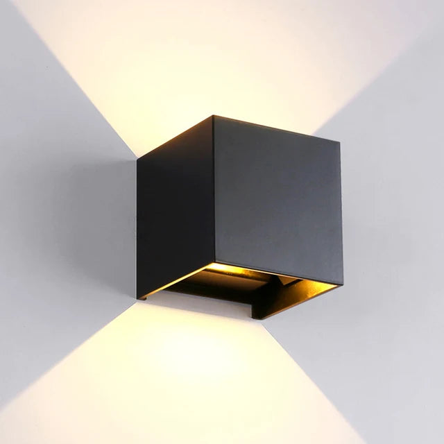 Merano 12W Adjustable-Beam Outdoor Wall Light – IP65 – detail view 6
