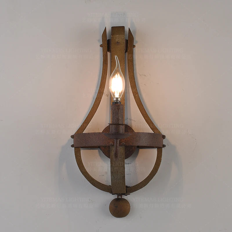Elara Vintage Wood Chandelier for Dining Room – Nordic – detail view 6
