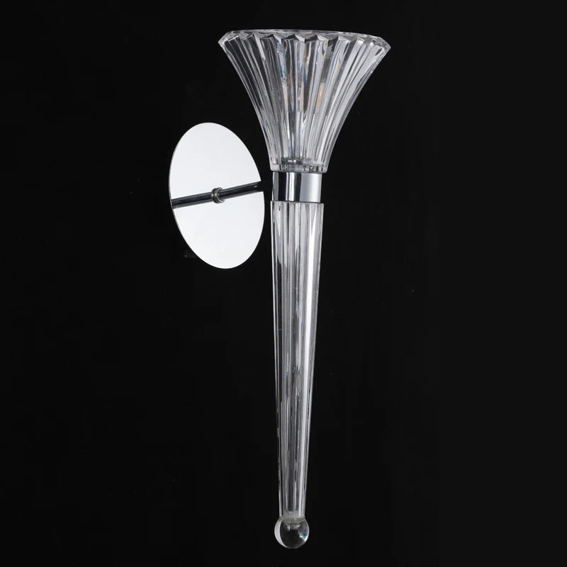 Crystal Wall Sconce – Modern for Bathroom, Bedroom & Bedside, Living Room | Calista Line by Evenlyr