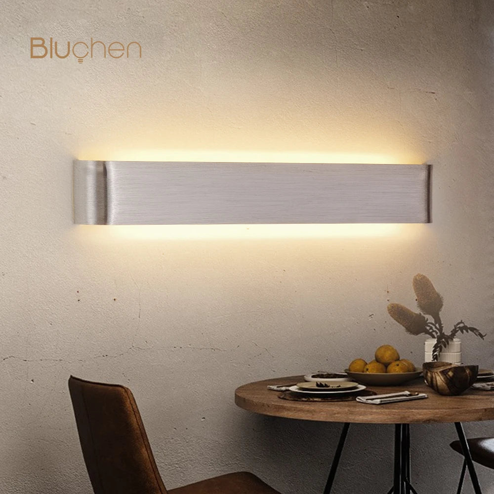 Aurelia Aluminum Modern Wall Sconce for Bedroom – detail view 3