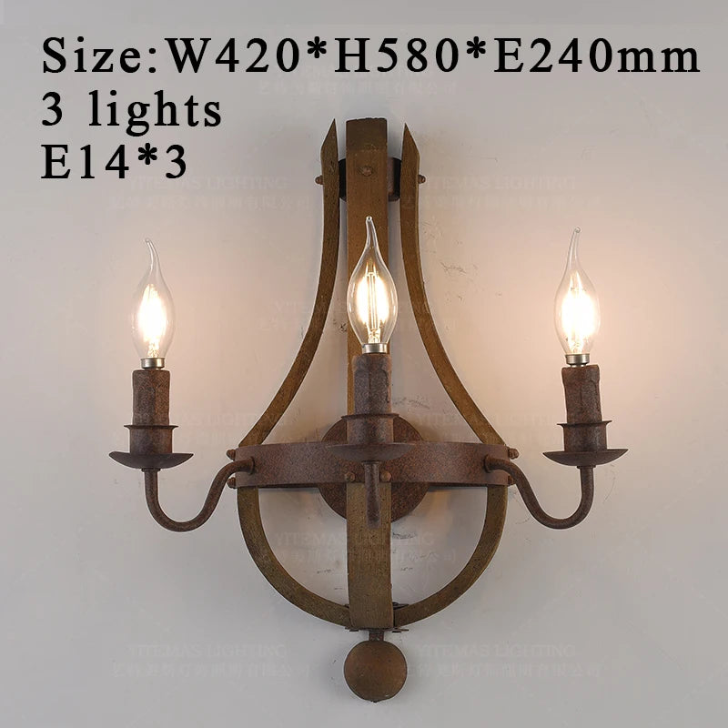 Elara Vintage Wood Chandelier for Dining Room – Nordic