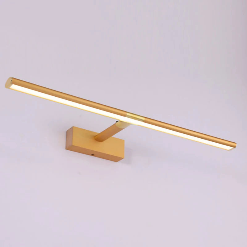 Elara Adjustable LED Bathroom Mirror Light for Vanity Area – Aluminum