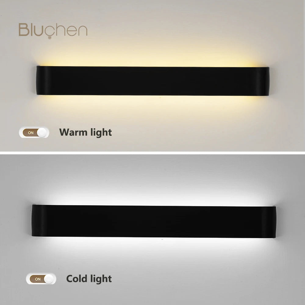 Aurelia Aluminum Modern Wall Sconce for Bedroom – detail view 4