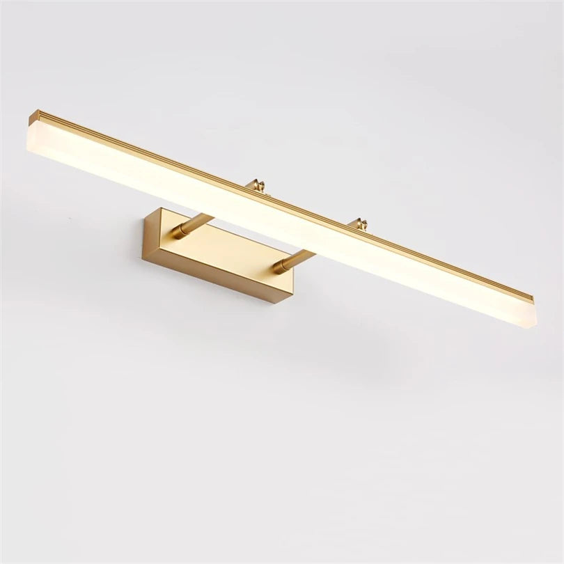 Designer LED Bathroom Vanity & Mirror Light – Modern Adjustable LED for Bathroom | Oriana Veil by Evenlyr