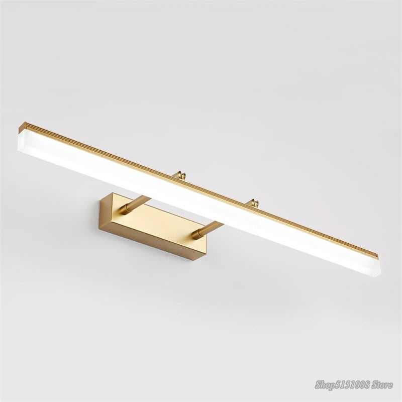 Designer LED Bathroom Vanity & Mirror Light – Modern Adjustable LED for Bathroom | Oriana Veil by Evenlyr