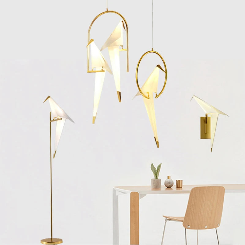 Paper Chandelier – Modern Minimalist Dimmable LED for Dining Room, Living Room, Foyer | Isolde Cascade by Evenlyr