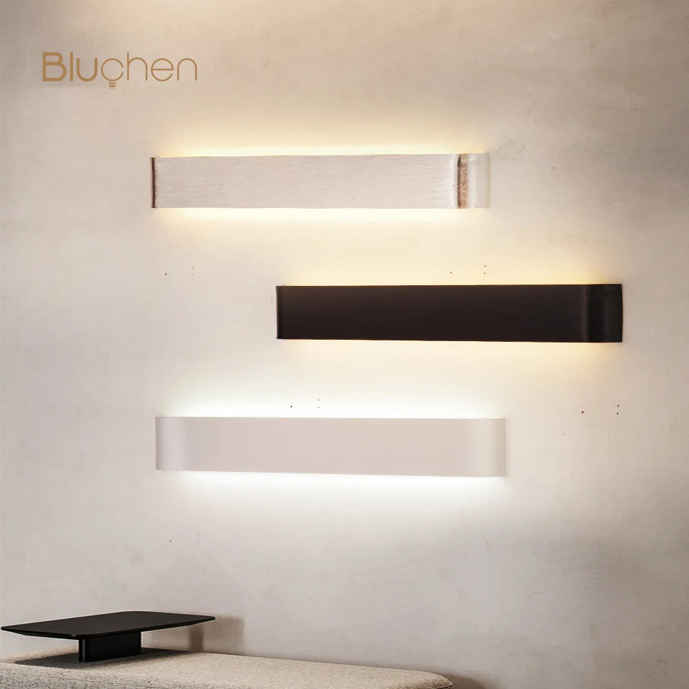 Aurelia Aluminum Modern Wall Sconce for Bedroom – product view