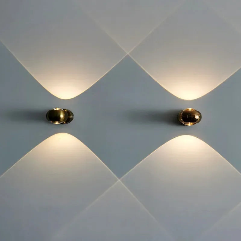 Glass Wall Sconce – Nordic Modern for Bedroom, Hallway, Living Room | Delphine Beam by Evenlyr