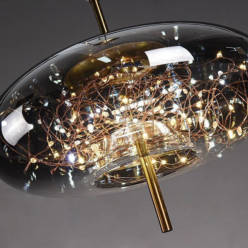 Arco Form Glass Chandelier – Nordic – product detail 6
