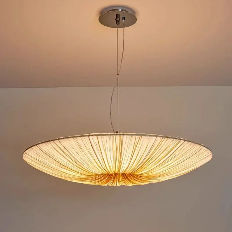 Fabric Chandelier – Wabi-Sabi Japanese for Bedroom & Bedside, Living Room, Restaurant & Café | Celia Line by Evenlyr