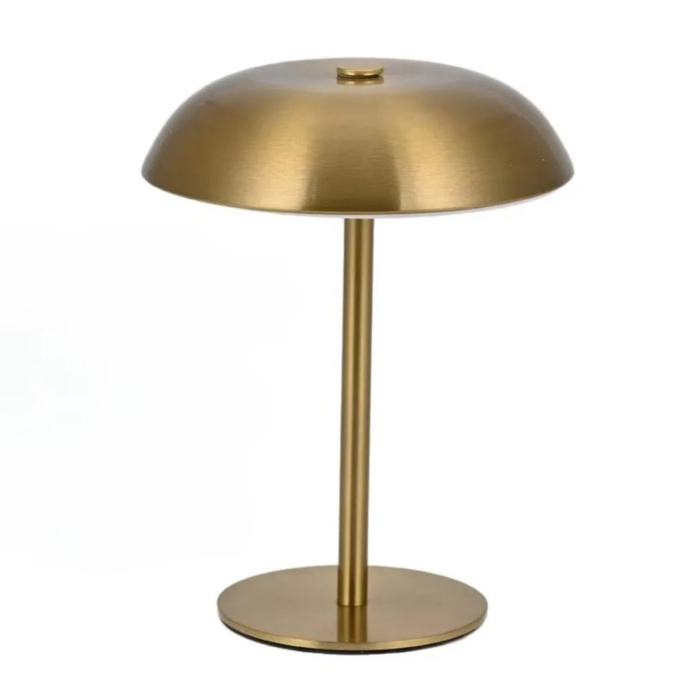 Metal Table Lamp – Modern Minimalist Dimmable LED for Bedside, Restaurant Table, Hotel Room | Maris Column by Evenlyr
