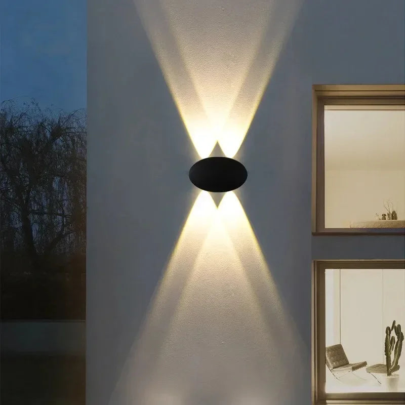 Solis Facet Aluminum Outdoor Light – Water-Resistant – product detail 2