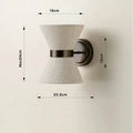 Ivara Halo Fabric Wall Sconce – product view 7
