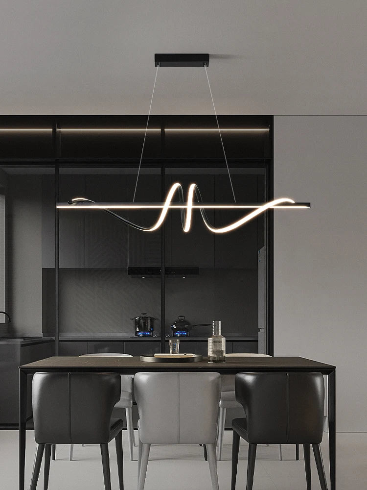 Ayla Orbit Aluminum Pendant Light – Dimmable – product detail 3