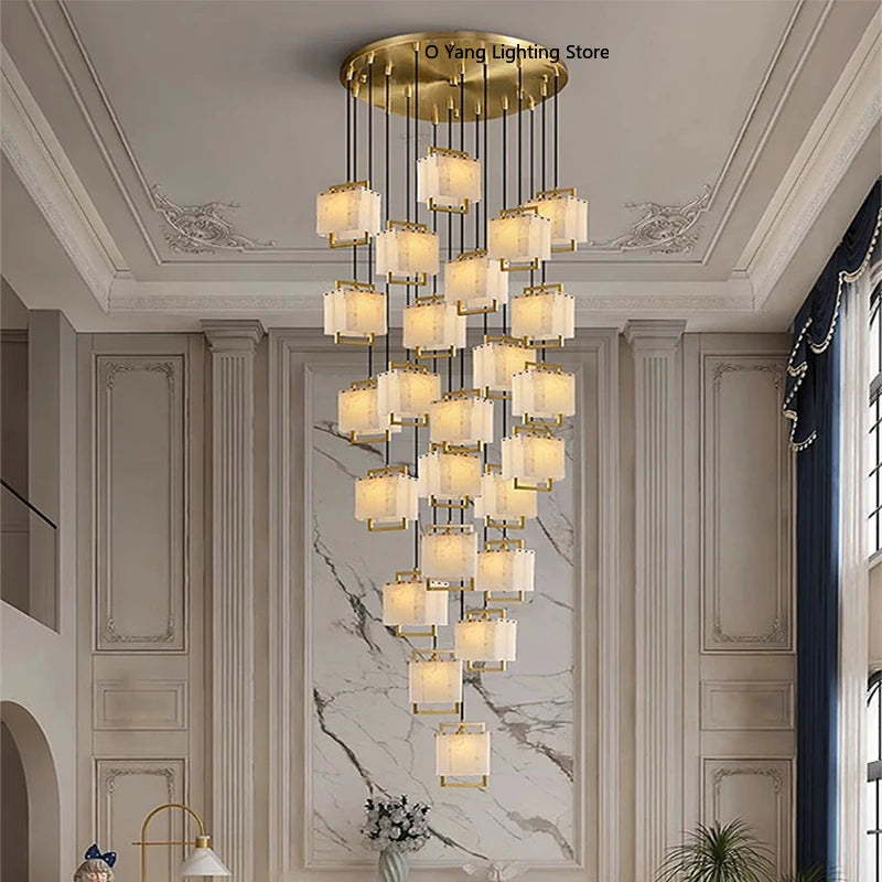 Galen Arc Marble Pendant Light – Italian Modern Marble Pendant Lights for Restaurant