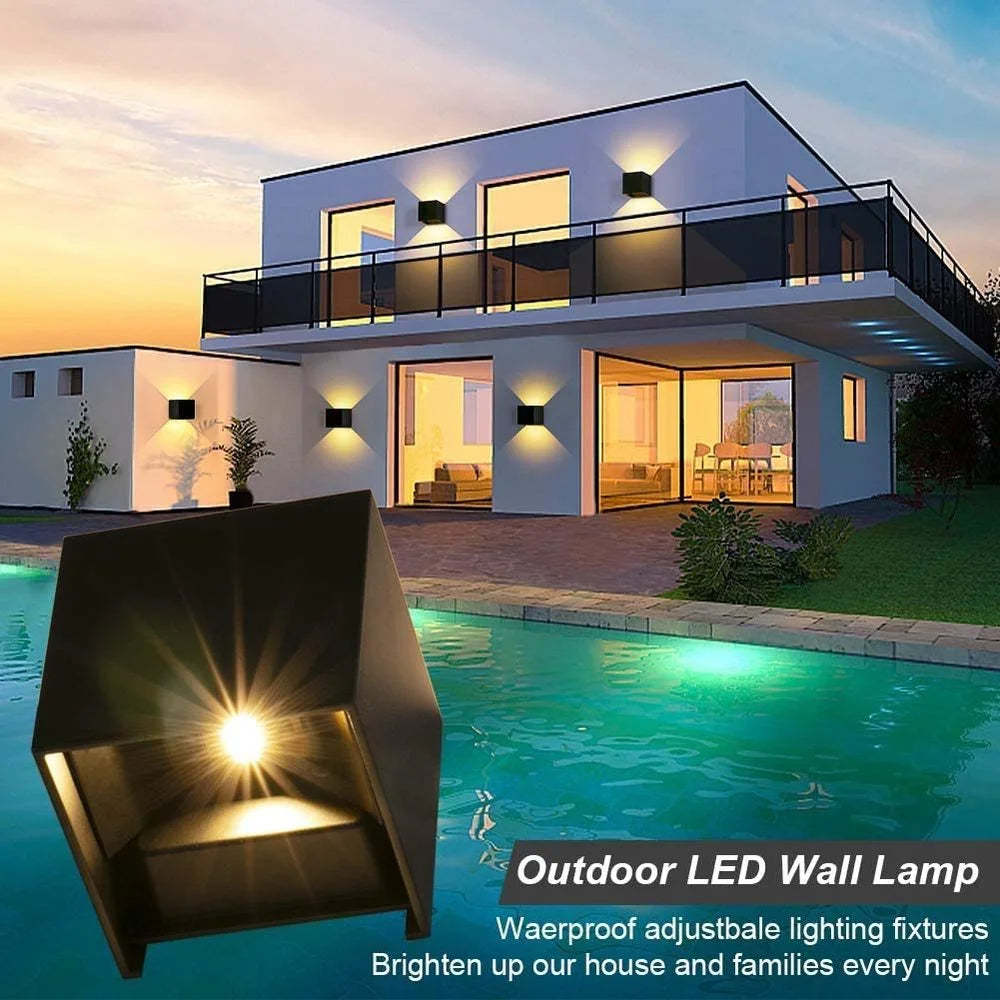 Firenze 12W Outdoor Wall Light for Porch – IP65