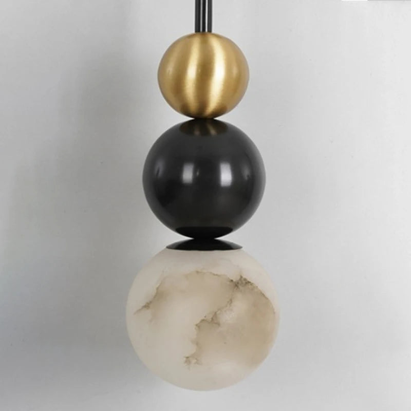Helian Halo Marble Wall Sconce – product view 5