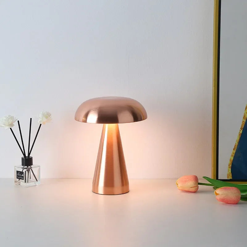 Designer Table Lamp – Modern Minimalist Cordless Rechargeable for Bedside, Restaurant Table, Hotel Room | Amaris Column by