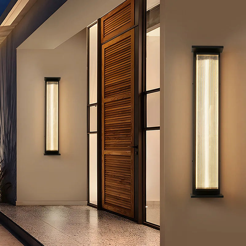 Tivoli IP65 Solar Outdoor Wall Light for Exterior Wall