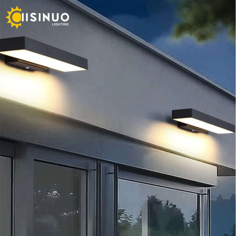 Doria Dusk-to-Dawn Motion-Sensor Outdoor Wall Light for Entryway