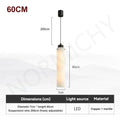 Xavia Halo Linear Alabaster Pendant Light – product view 7
