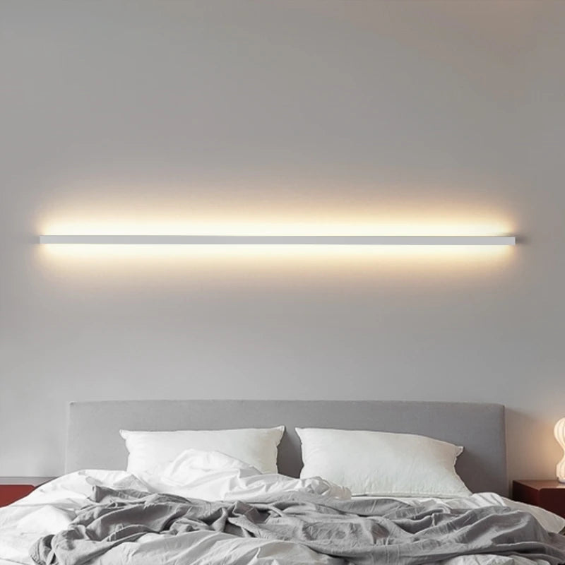 Metal Wall Sconce – Modern Dimmable LED for Bathroom, Bedroom & Bedside, Hallway & Entryway | Nerina Halo by Evenlyr