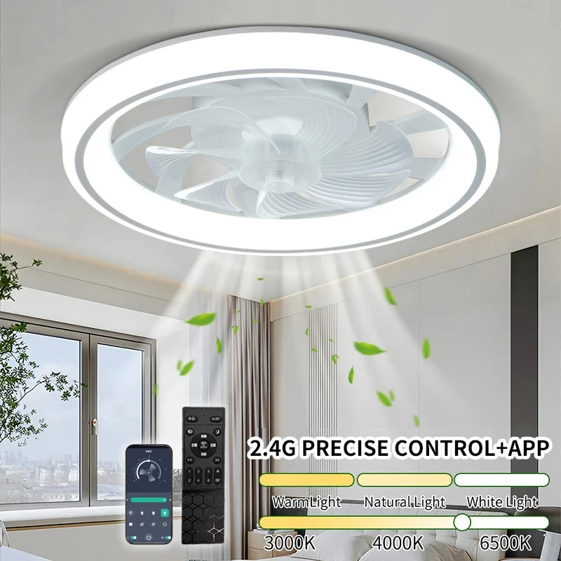 Neroli 6-Speed Dimmable Ceiling Fan Light – Remote Control – product view