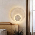 Marble & Brass Wall Sconce – Nordic Modern for Bedroom, Hallway, Living Room | Giselle Line by Evenlyr