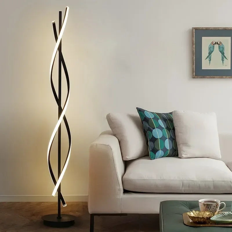 Eden Haven Glass Floor Lamp – Dimmable – product detail 4