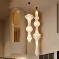 Rice Paper Pendant Light – Wabi-Sabi Japanese for Dining Room, Kitchen Island, Restaurant | Ophelia Cascade by Evenlyr