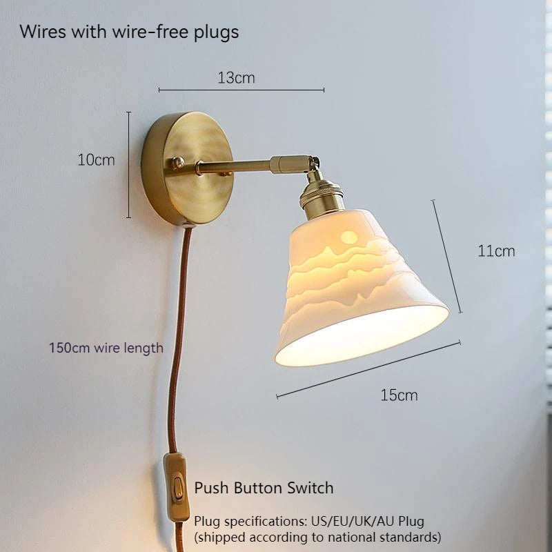 Ulric Veil Ceramic Wall Sconce – product view 17