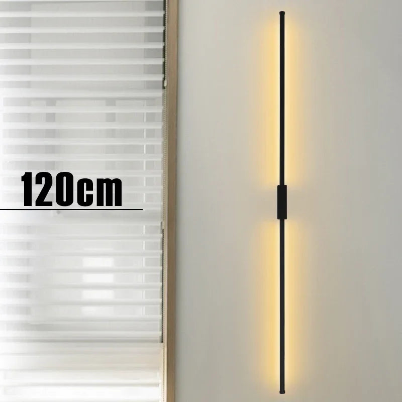Metal Wall Sconce – Nordic Modern for Bedroom, Living Room, Bathroom | Delphine Line by Evenlyr