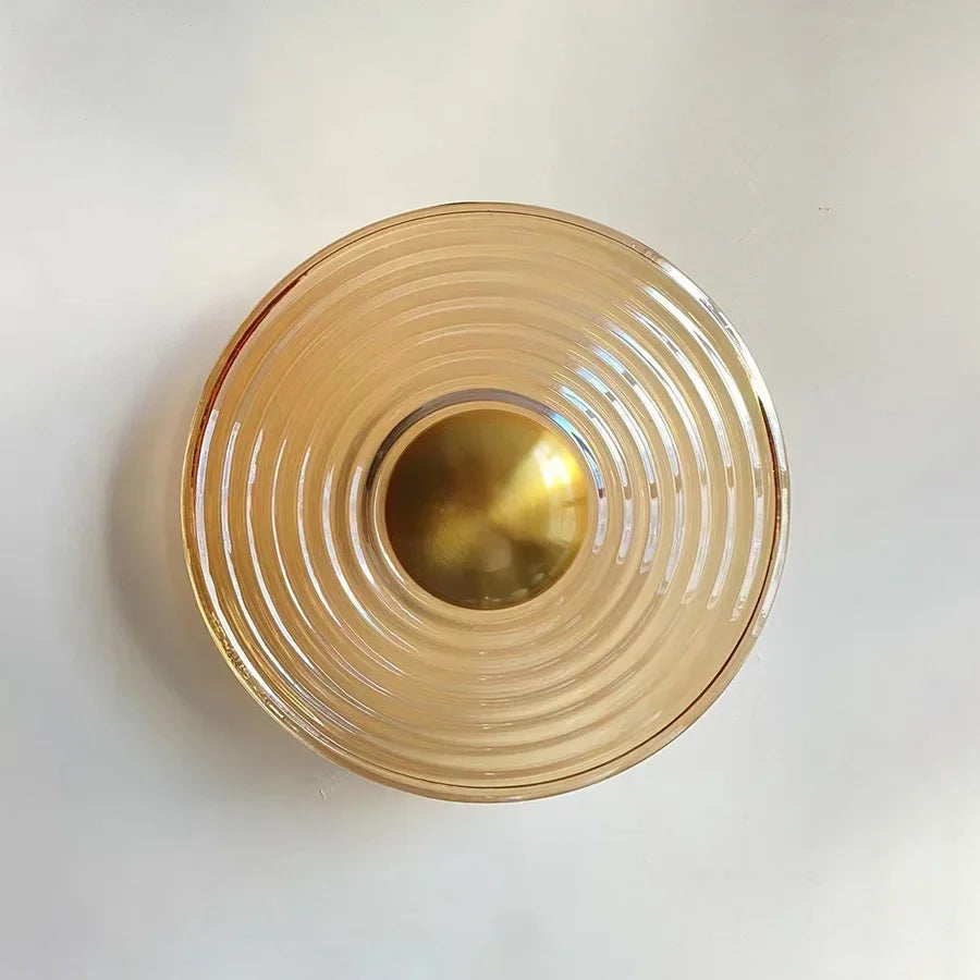 Maelis Veil Glass Wall Sconce – product view 4