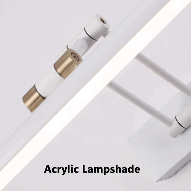 Juniper Foldable LED Vanity Mirror Light for Bathroom – detail view 6