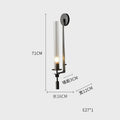 Xavia Veil Glass Wall Sconce – product view 7