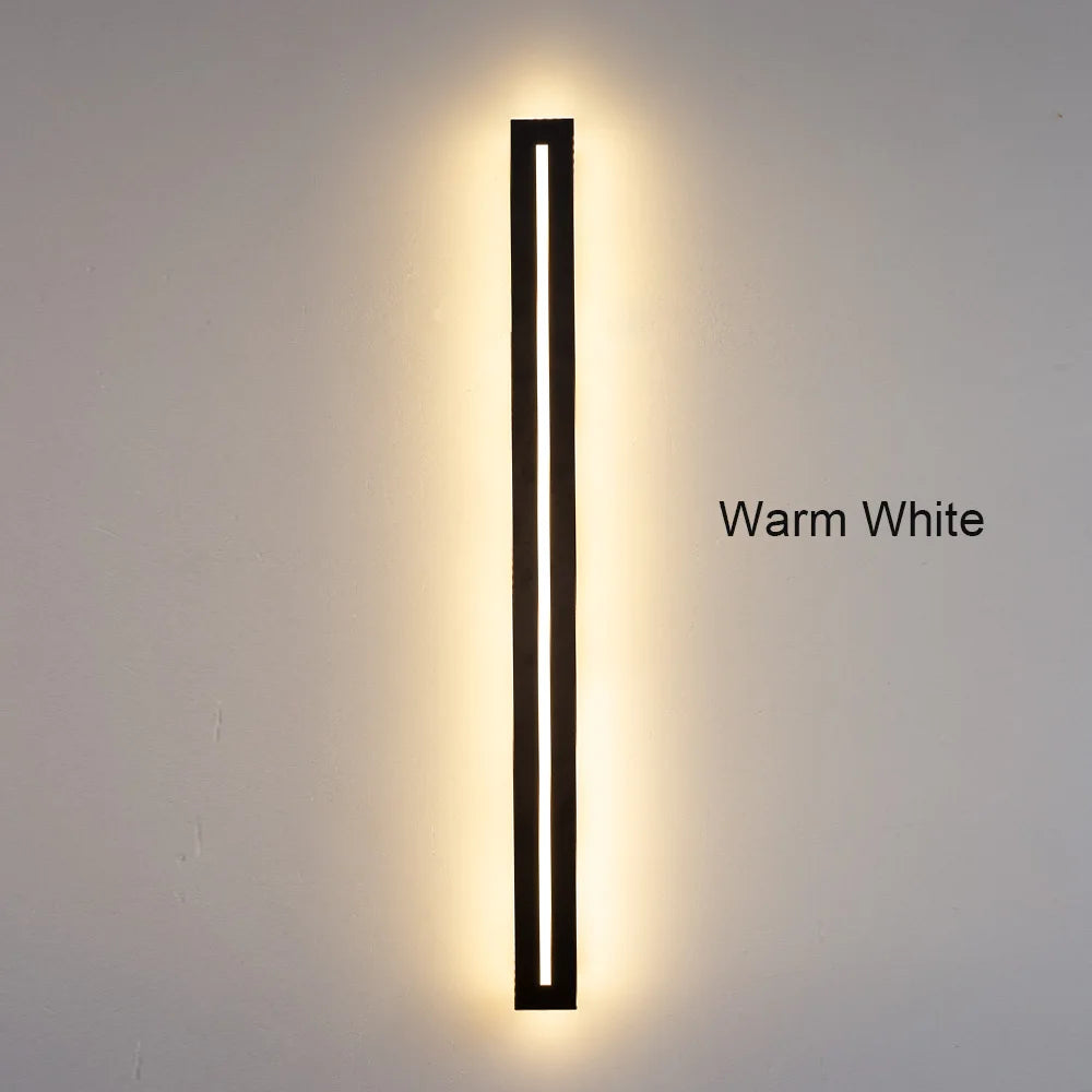 Juniper IP65 Linear Outdoor Wall Light for Exterior Wall – detail view 7