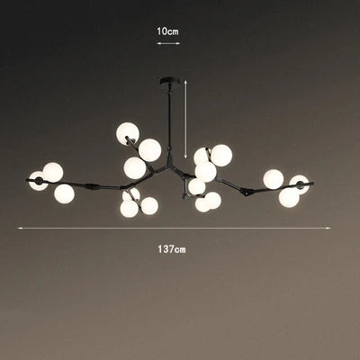 Joren Arc Glass Pendant Light – product view 9