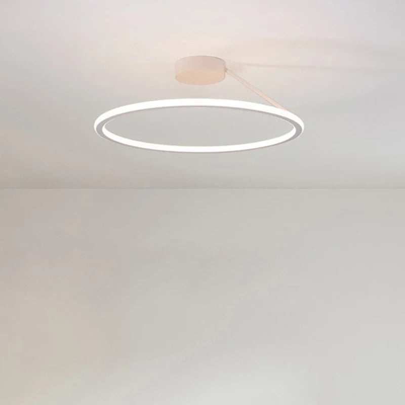 Caspian Round Modern Chandelier for Bedroom – Dimmable – detail view 3